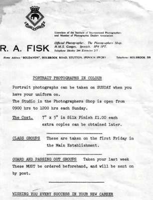 1975,  AUGUST - PETE FROST, LETTER FROM REG FISK ON JOINING GANGES.jpg