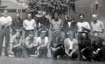 1968-70 - DOUG PROCTOR, RNSQ STAFF, I AM BACK ROW, FAR RIGHT, MY SECOND DRAFT TO GANGES WAS 1973-74 IN THE DENTAL CLINIC