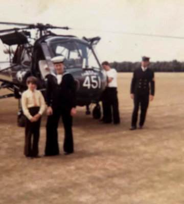 1970, 21ST APRIL - STEVE WAILES, LATER AIRCREW, FAMILIES DAY.jpg