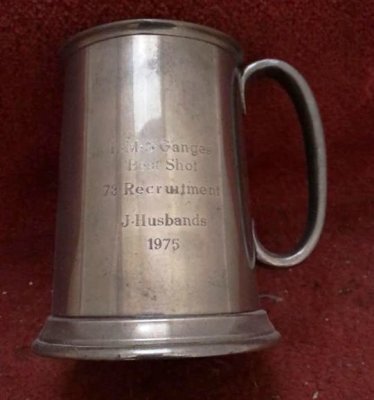 1975 - JOHN HUSBANDS, 73 RECR., BEST SHOT PRIZE.jpg