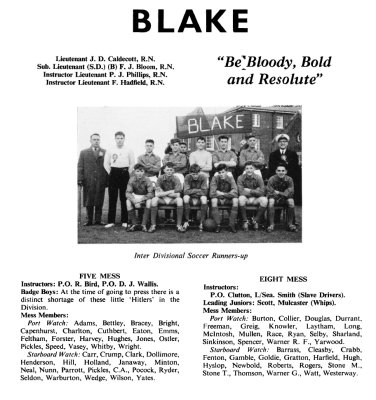 1964 - BLAKE DIVISION 5 AND 8 MESS, INSTRUCTORS AND JUNIORS, FROM CHRISTMAS SHOTLEY MAGAZINE.jpg
