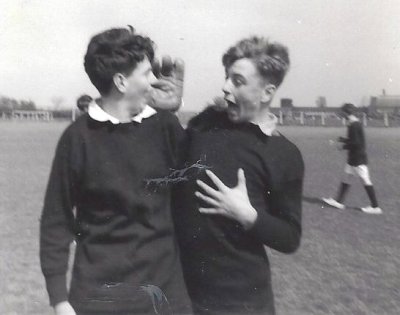 1963, SUMMER - WALLY BLAGDEN, BARRY PHILLIPS AND JEFF ROOK [RIP], LOWER PLAYING FIELD.jpg