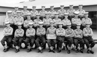 1957, 7TH MAY - JEFF DAVIES, BLAKE DIVISION, 282 CLASS, IN THE ANNEXE.jpg