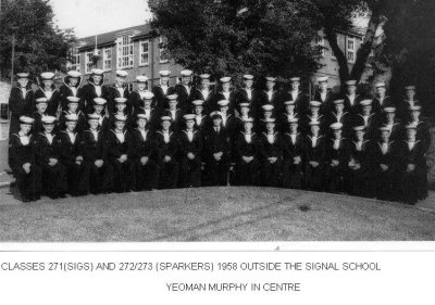 1957, 7TH MAY - DAVID MALLETT, RODNEY, 271, 272, 273 CLASSES, WITH YEOMAN MURPHY.jpg