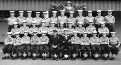 1961, 10TH OCTOBER - KEITH BRILL, 44 RECR., ANNEXE, AGINCOURT MESS, I AM MIDDLE ROW, SECOND LEFT.jpg