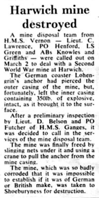 1969, APRIL - HARWICH BOMB DESTROYED, FROM NAVY NEWS.jpg