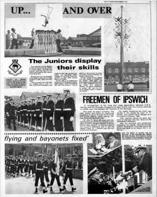 1971, SEPTEMBER - JUNIORS DISPLAY THEIR SKILLS, NAVY NEWS.jpg