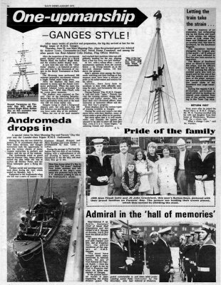 1972, AUGUST - ONE UPMANSHIP GANGES STYLE, NAVY NEWS.jpg