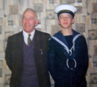 1975 - JAMES BROCKI, PASSING OUT DAY WITH FATHER..jpg