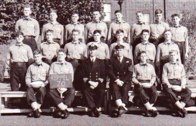 1963, SEPTEMBER - KEN HARDIMAN, 02, KEPPEL, 3 MESS, 70 CLASS, I AM BACK ROW LEFT.jpg