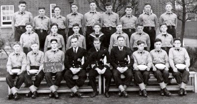 1961, 20TH NOVEMBER - DAVID GRIFFIN, O2., 45 RECR., ANNEXE CPO HARDING, THEN DUNCAN, 9 MESS, POs COOKIE BRINN AND FRED ALLFORD.