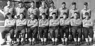 1962 - PETER ROSE, GRENVILLE, 23 MESS, I AM BACK ROW, 2ND FROM LEFT, ANYONE ELSE IN THIS PHOTO.jpg