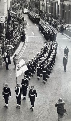 1975 - CHRIS COLMAN, FREEDOM OF IPSWICH MARCH PAST ON FRIDAY 3RD OCTOBER 1975..jpg