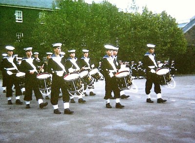 1970, SEPTEMBER - STEVE MARCHANT, BUGLE BAND, I AM IN THE BACK ROW..jpg