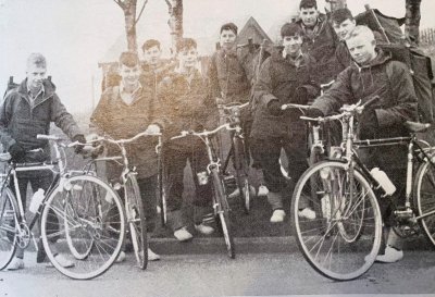 1965, 27TH SEPTEMBER - GORDON SMITH, 78 RECR., ANSON, 18 MESS, CYCLING EXPED., INCLS.  ROY WILKINSON, JAN POPPERWELL, ROY SWORDS