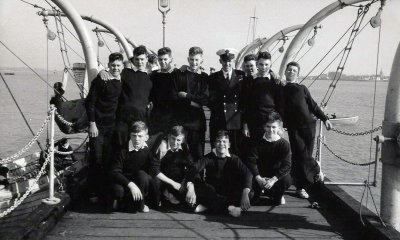 1960, 11TH OCTOBER - DAVE BELL, FROBISHER, 36 MESS, SAILING TEAM..jpg