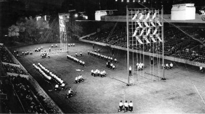 1971 - WINDOW LADDER TEAM, AT EARLS COURT, 01..jpg