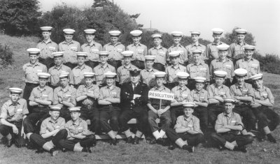1970, SEPTEMBER - DAVID RATCHFORD, 03., BLAKE, 8 MESS, ANNEXE - RESOLUTION, I AM BACK ROW, 3RD FROM RIGHT.jpg