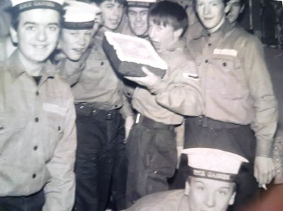 1972 - BRIAN CARRAL, 34 RECR., RODNEY, WE WON THE CAKE FOR BEST MESS.jpg