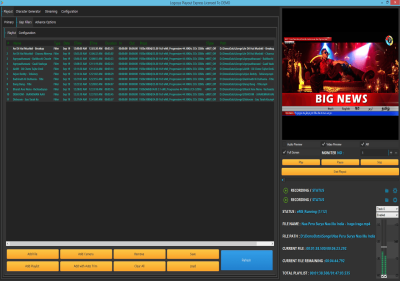 Best Automated Playout Software for Broadcasting | Logosys Playout Feature