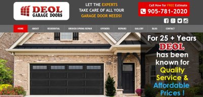 Garage Door Repair Brampton -  Deol Garage Doors