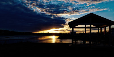 sunset April 1 2021