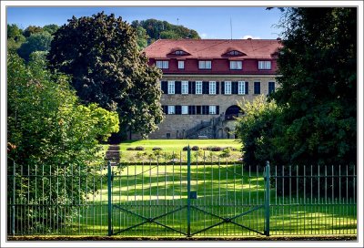 Castle Castell from the Garden View ...