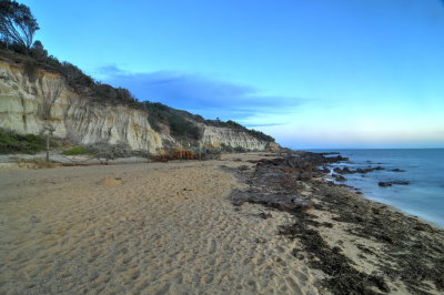 Sunset in Half Moon Bay, Brighton 