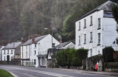 Houses on A6, Matlock