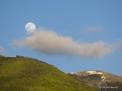 Moonrise, Farmington Canyon, UT