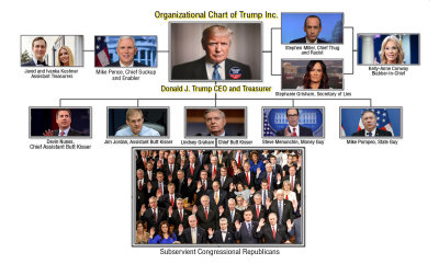 Organization Chart of Trump Inc.