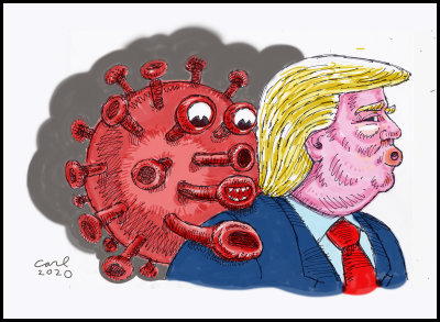 Donny Meets Mr. Covid