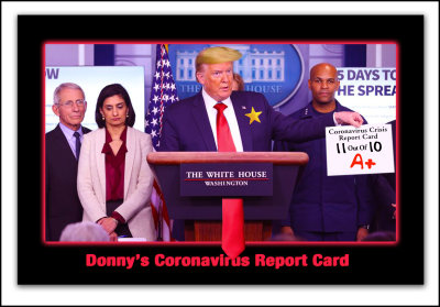 Donny  Gives Hiself Gud Grades