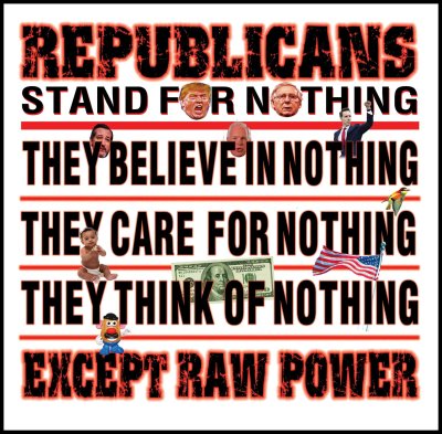 Repukes Stand For Nothing