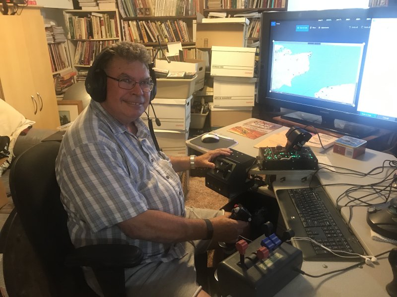 Snapper at the controls