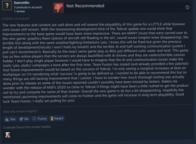 DWT bad review