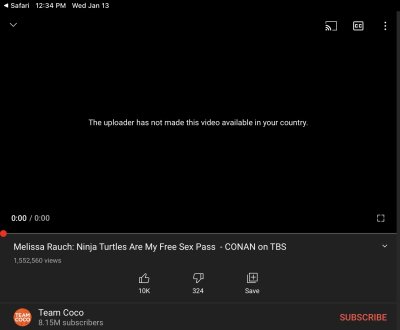Youtube no go