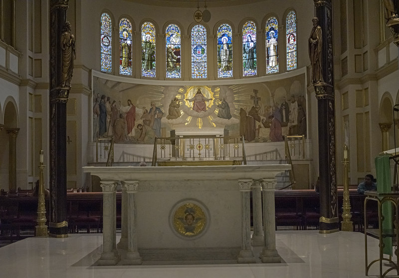 Church interior, Franciscan Monastery