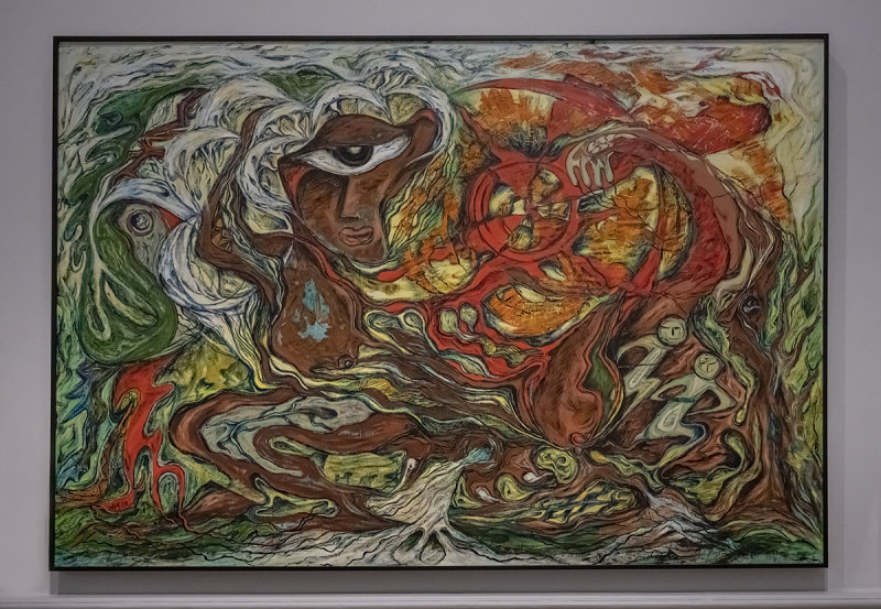 From Mother Earth Flows the River of Life, Daphne Odjig (Odawa, Pottawatomi), 1973