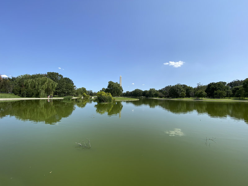 Flawless day at Constitution Gardens