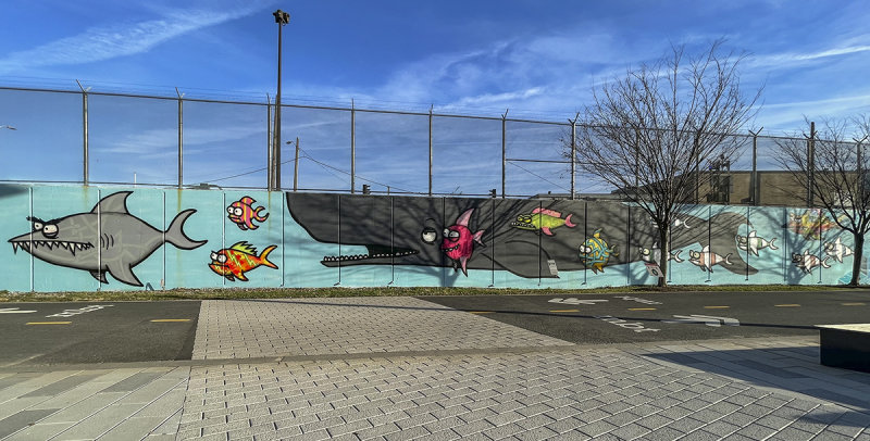 Sea life on the Metropolitan Branch Trail