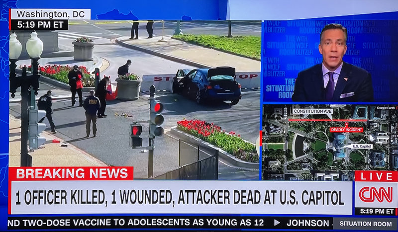 Another attack at the US Capitol