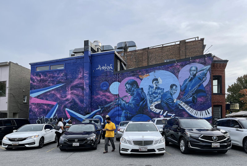The artistic parking lot