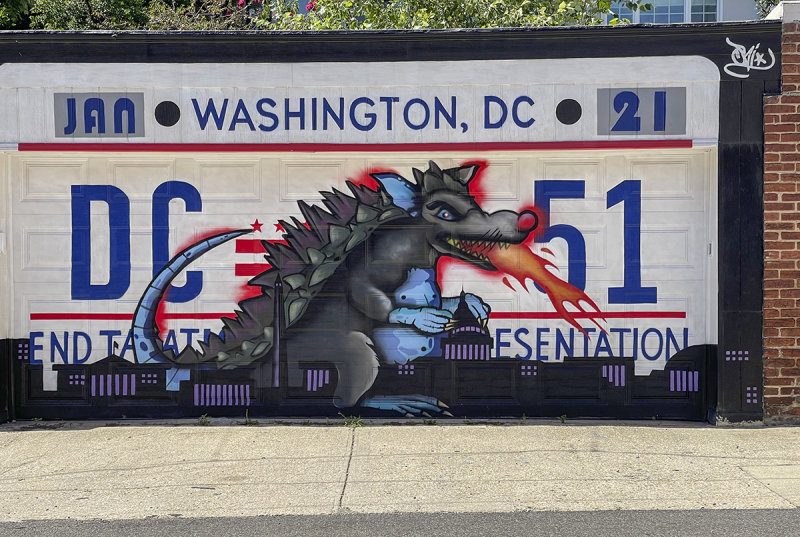 Ratzilla fights for DC statehood