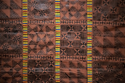 Textile Museum: Adinkra wrapper