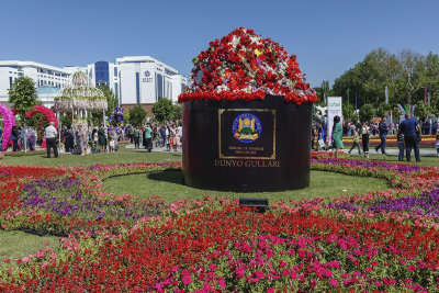 Flower festival, Tashkent, Uzbekistan