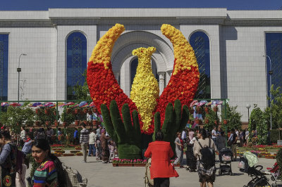 Flower festival, Tashkent, Uzbekistan