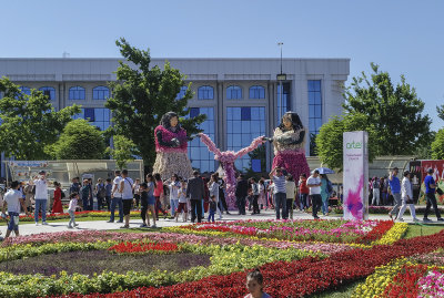 Flower festival, Tashkent, Uzbekistan