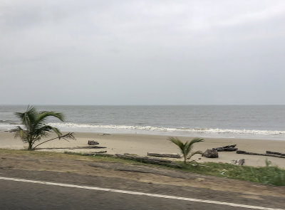 The empty beach, Libreville, Gabon