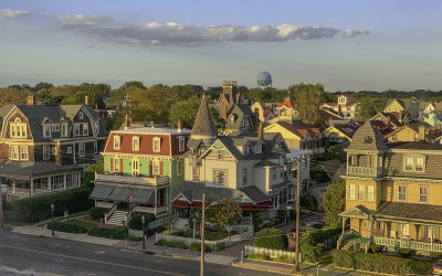 Victorian rooftops, Cape May